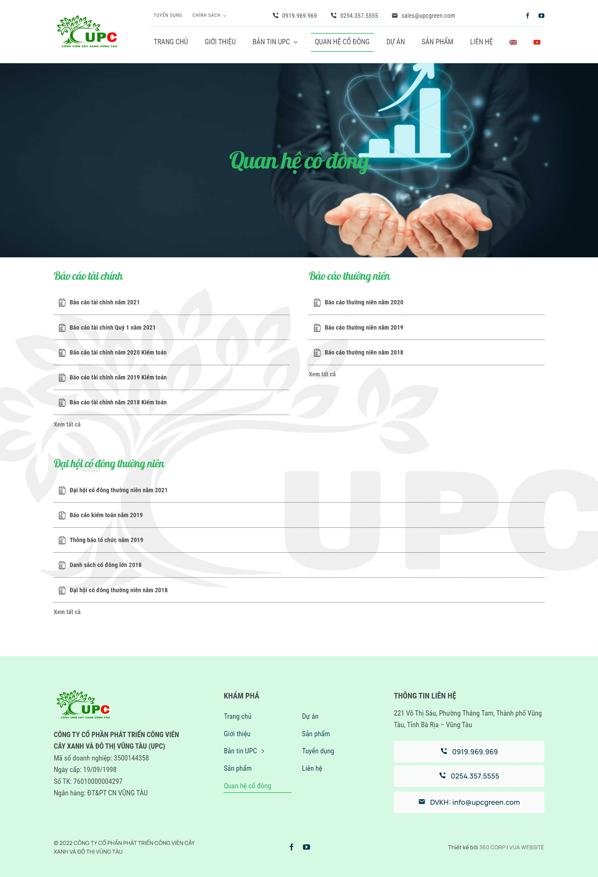Báo Cáo UPC Green
