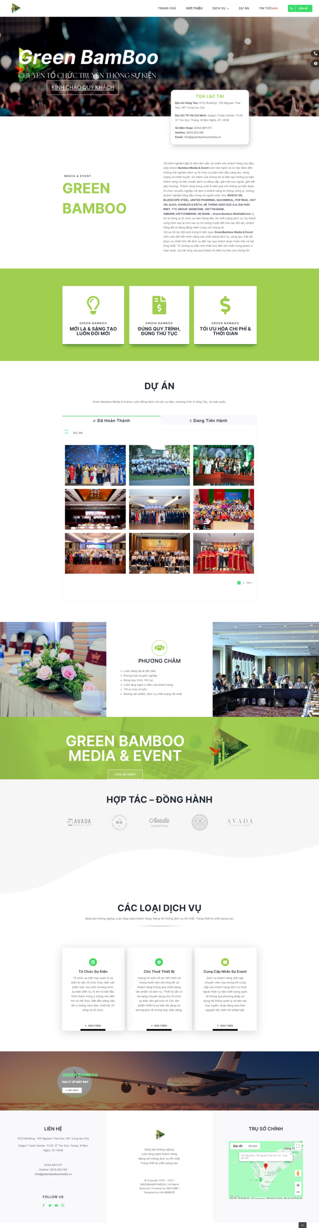 Thiết kế website gioithieu-greenbamboo, Thiết web vũng tàu, thiet ke website vung tau