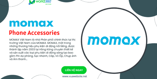 Thiết Kế Website Công Ty TNHH Momax Việt Nam
