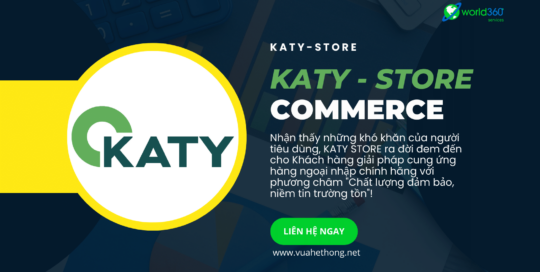 Thiết kế website Công Ty TNHH Thương Mại Dịch Vụ Kỹ Thuật KATY STORE