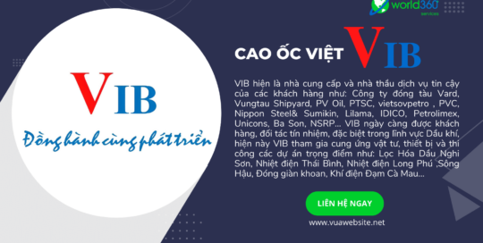 Thiết kế Website Cao Ốc Việt VIB